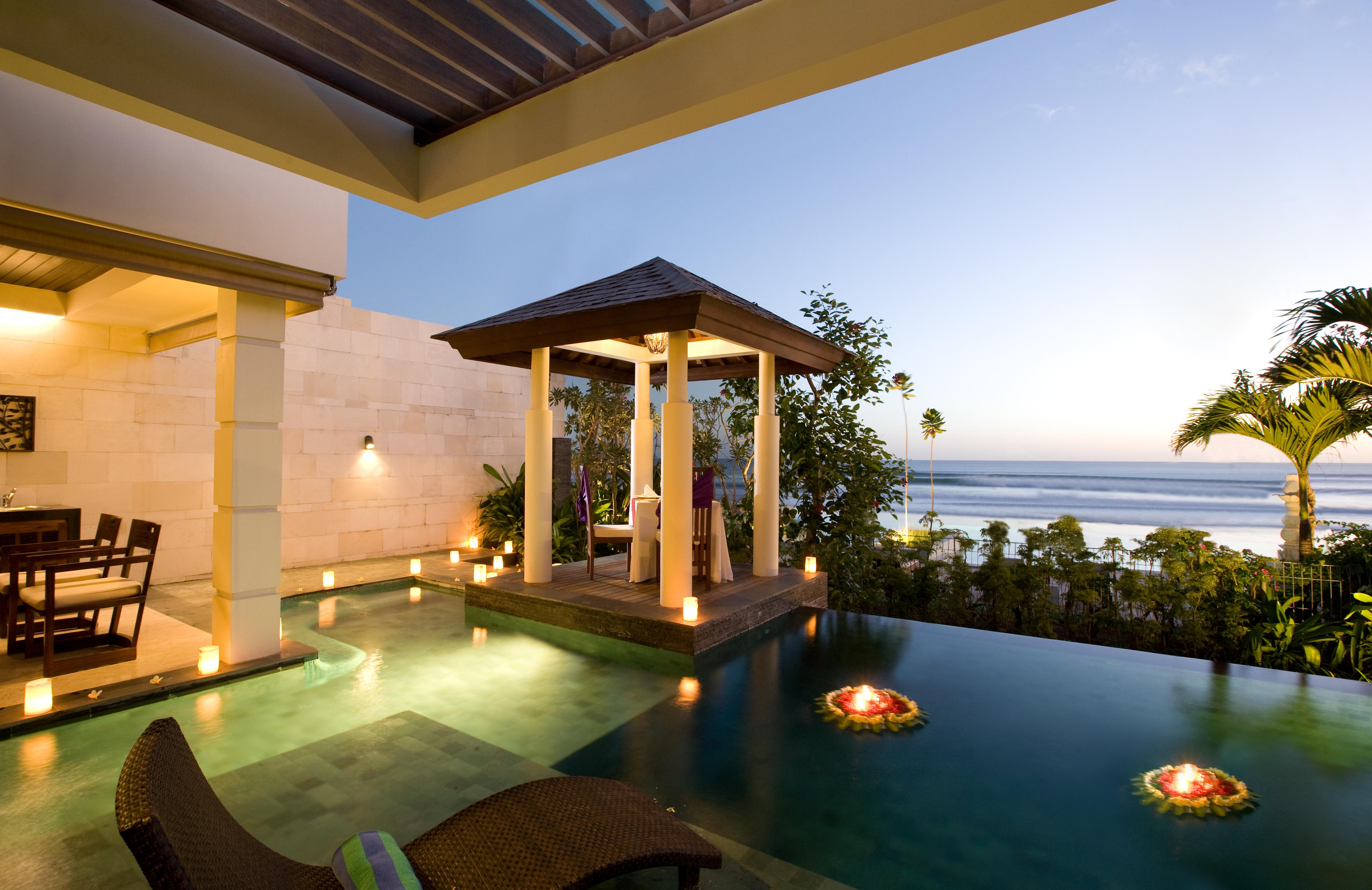The Seminyak Beach Resort & Spa Exteriér fotografie A villa at The Oberoi, Bali